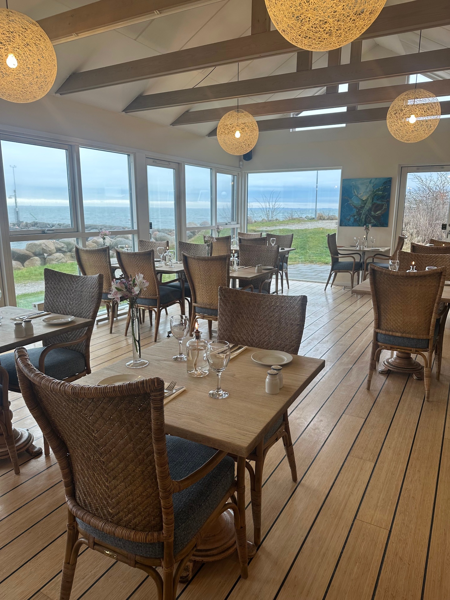 Restaurant Trekosten - lyst lokale med havudsigt