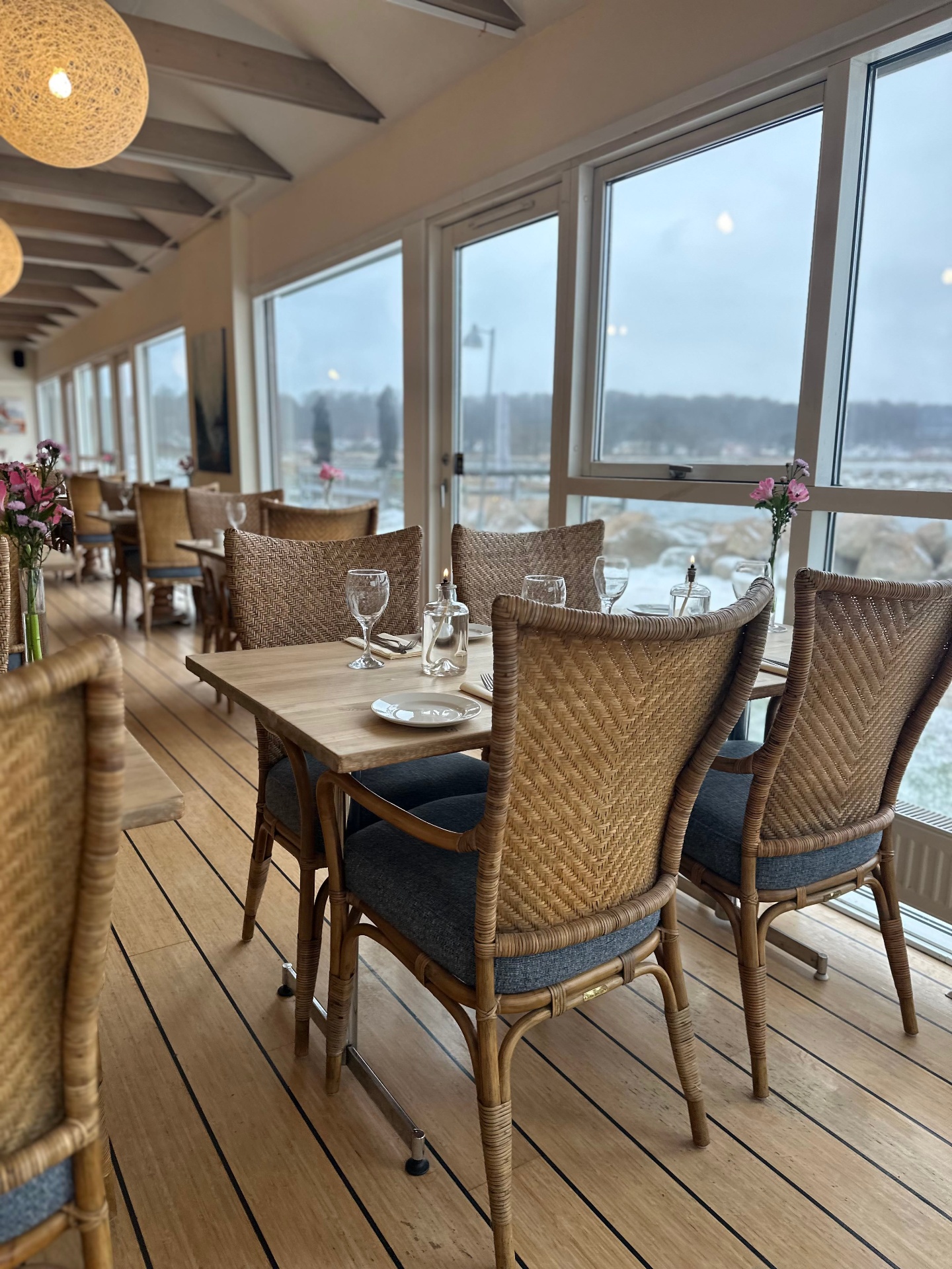 Udsigt fra Nivå Havn